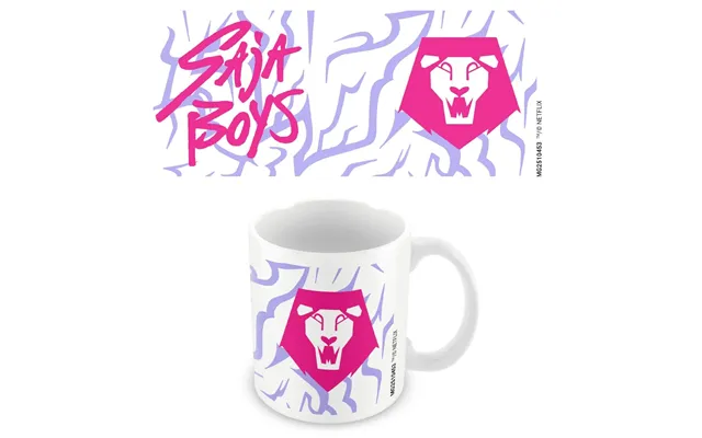 K-pop Demon Hunters Saja Boys Logo White Pod Mug