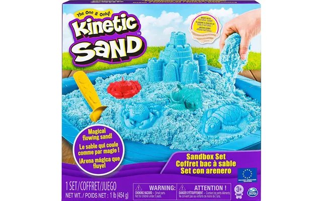 Kinetic Sand Blue Sandcastle Set