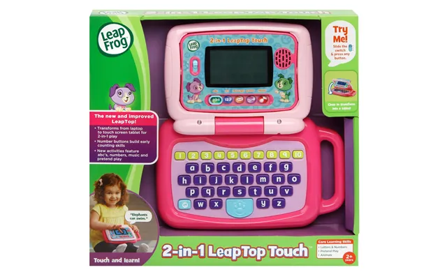 Leapfrog 2-in-1 Leaptop Touch Laptop - Pink