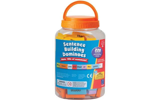 Learning Resources Sentence Building Dominoes