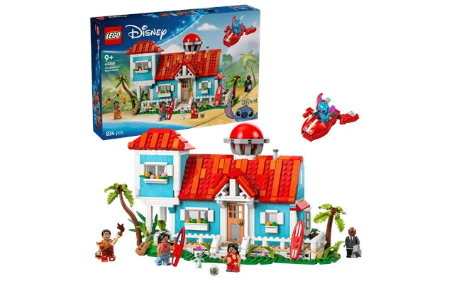 Lego Disney Lilo And Stitch Beach House Set 43268