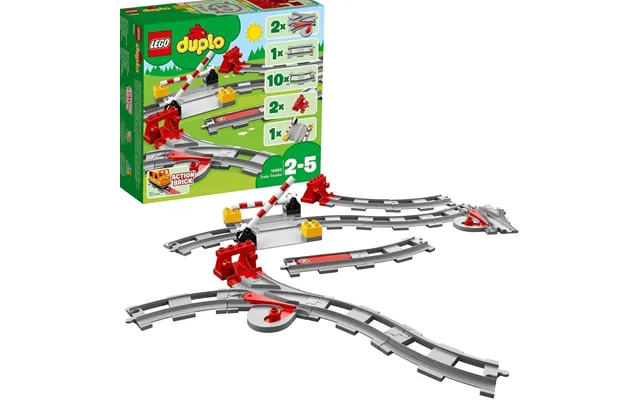 Lego Duplo Town Train Tracks 10882