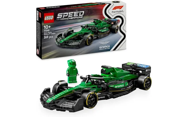 Lego Speed Champions Aston Martin Aramco F1 Amr24 Race Car 77245