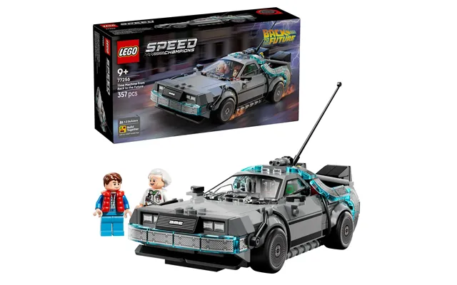 Lego Speed Champions Time Machine From Back To The Future 77256