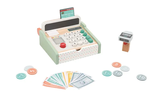 Lelin Wooden Cash Register