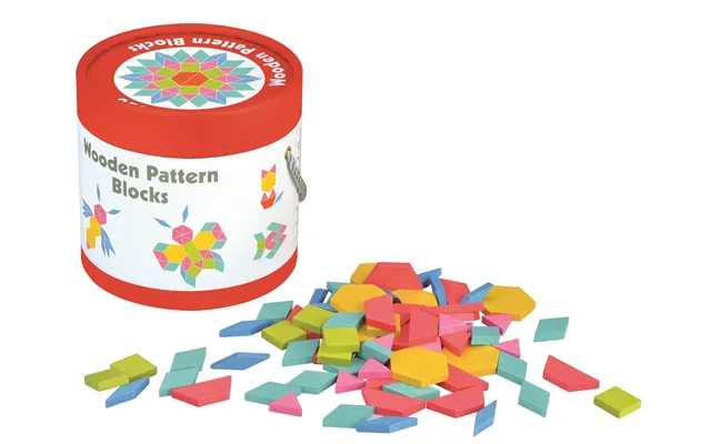 Lelin Wooden Mosaic Blocks 250pcs