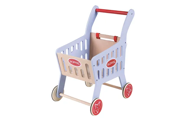 Lelin Wooden Shopping Cart