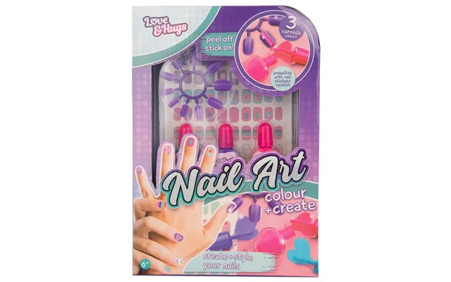 Love And Hugs Nail Art