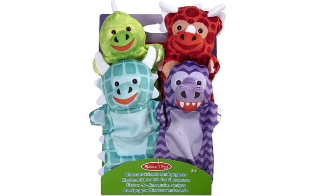 Melissa & Doug Dinosaur Friends Hand Puppets