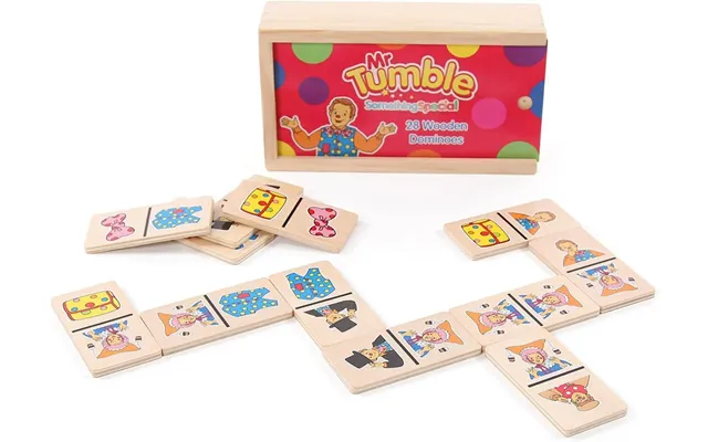 Mr Tumble Wooden Dominoes