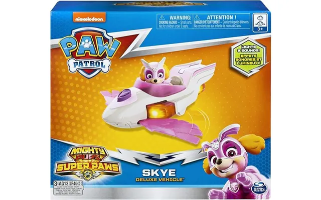 Paw Patrol Mighty Pups Charged Up Themed Vehicles - Skye