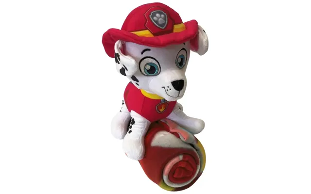 Paw Patrol Pillow And Blanket - Marshall