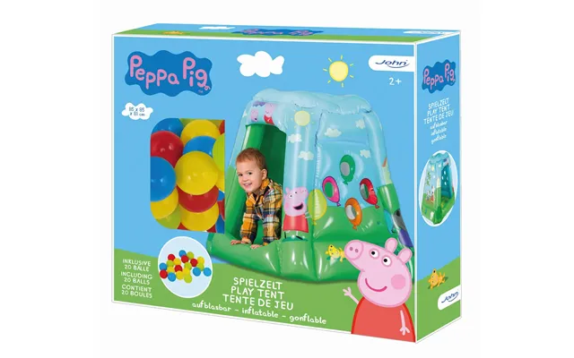 Peppa Pig Inflatable Ball Pit With 20 Balls