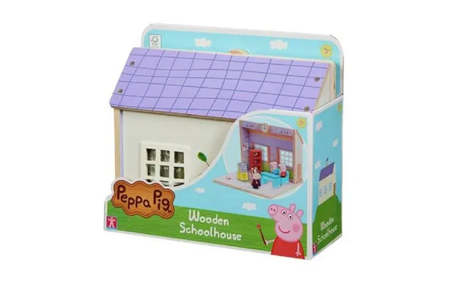Peppa Pig Wooden School House Playset