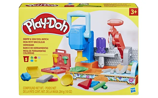 Play-doh Stamp & Saw Tool Bench Playset