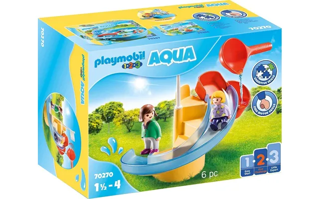 Playmobil 1.2.3 Aqua Water Slide 70270