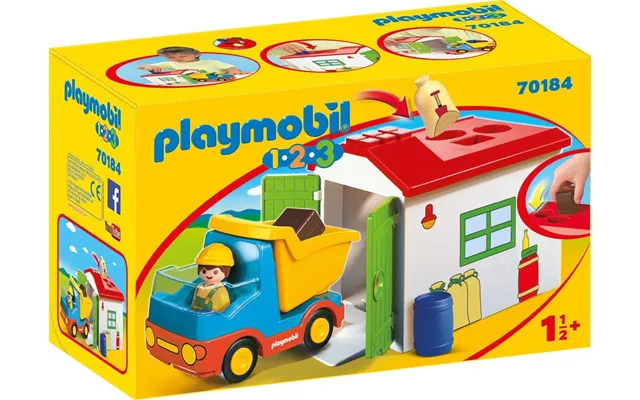 Playmobil 70184 1.2.3 Garbage Truck