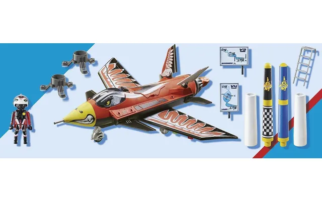 Playmobil Air Stunt Show Eagle Jet 70832