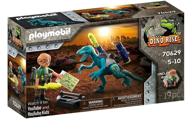 Playmobil Dino Rise Deinonychus Ready For Battle 70629