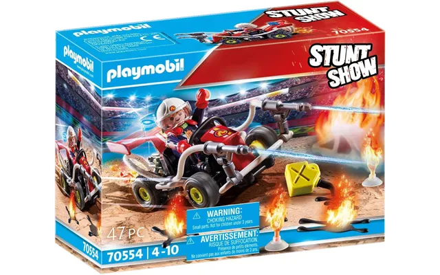 Playmobil Stunt Show Fire Quad 70554