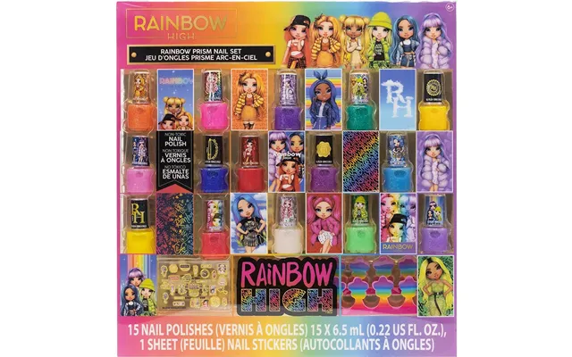 Rainbow High Rainbow Prism Nail Set 15 Pack