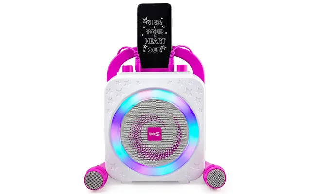 Rockjam Blue Tooth  Party Karaoke Machine Pink