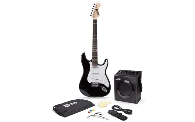 Rockjam Elec Guitar Super Kit Black