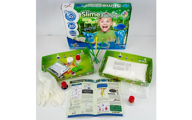 Science4you Glow In The Dark Slime Factory