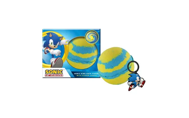 Sonic The Hedgehog 200g Bath Fizzer & Charm
