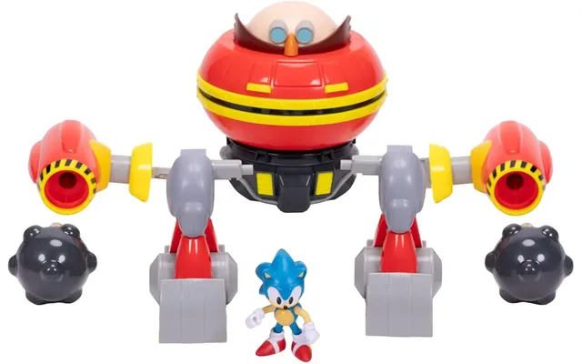 Sonic The Hedgehog Hammer Egg Robot Deluxe Playset