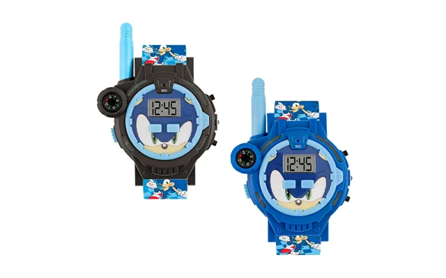 Sonic The Hedgehog Walkie Talkie Watches 2 Piece Set