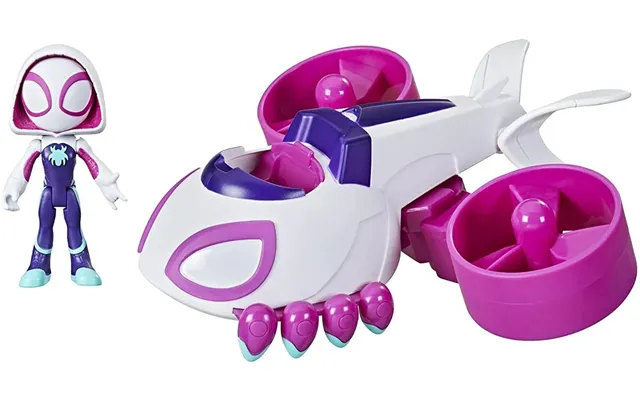 Spidey And His Amazing Friends 2in1 Ghost Spider Change 'n Go Ghost Copter