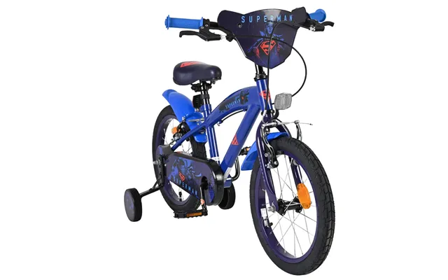 Superman Children's 16 Inch Bike - Blue