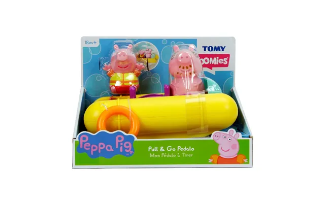 Tomy Toomies Peppa Pull & Go Pedalo Bath Toy