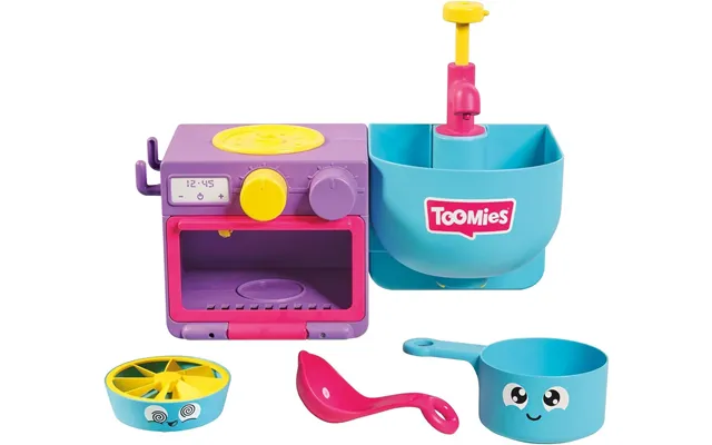 Toomies Bubble & Bake Bathtime Kitchen Bath Toy