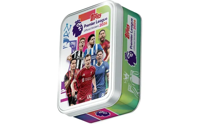 Topps Premier League 2026 Sticker Tin