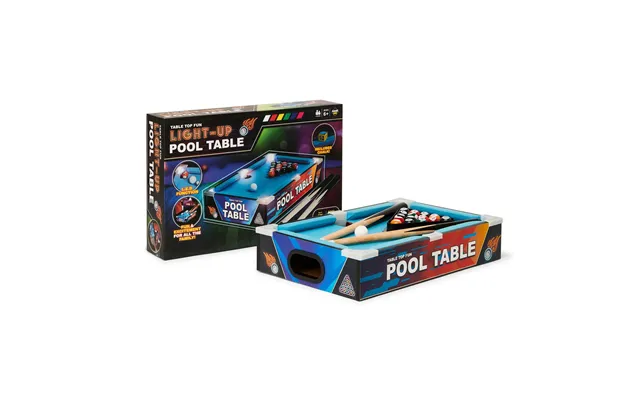 Toy Mania Light Up Pool Table