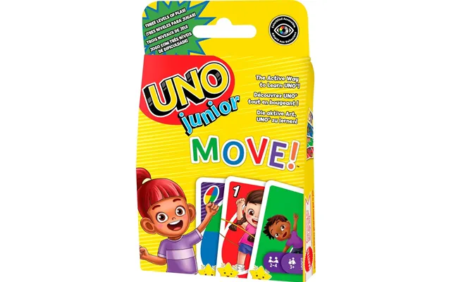 Uno Junior Move Card Game
