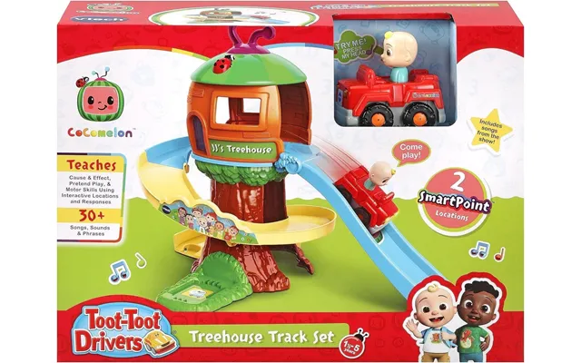 Vtech Cocomelon Toot-toot Drivers Treehouse Track Set