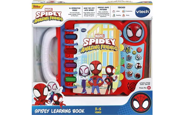 Vtech Spidey And His Amazing Friends Learning Book