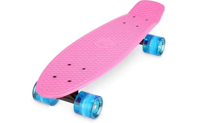 Xootz 22 Pink Skateboard With Led Light Up Wheels