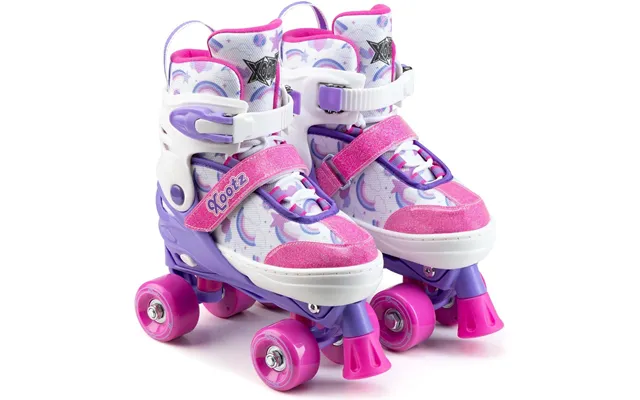 Xootz Semi Soft Jet Roller Skates 9c-12c - Pink