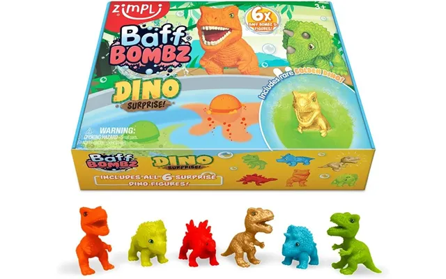 Zimpli Baff Bombz Dino Surprise