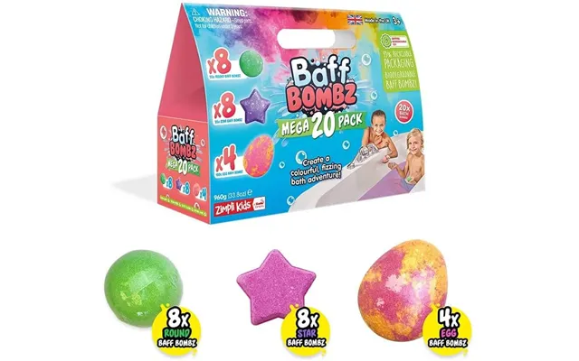 Zimpli Baff Bombz Mega Play Pack