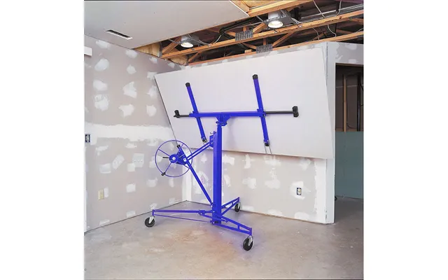 11 Ft Plaster Board Lifter With Rolling Casters Panel Hoist
