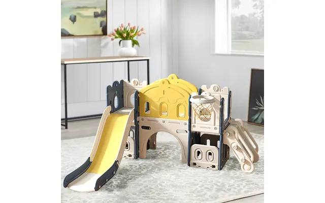 190 Cm W Toddler Slide City Wall Kids Activity Playset