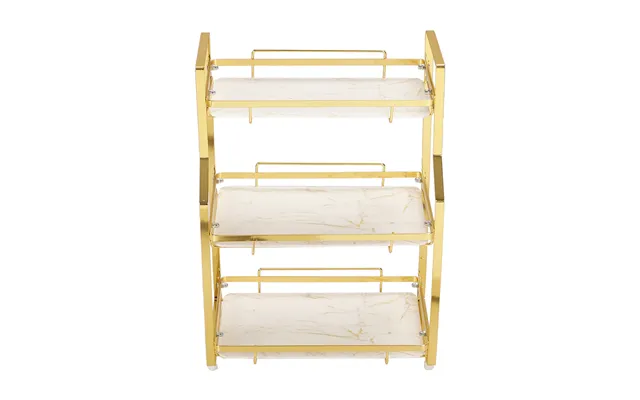 3-tier Bathroom Storage Organiser Freestanding Rack