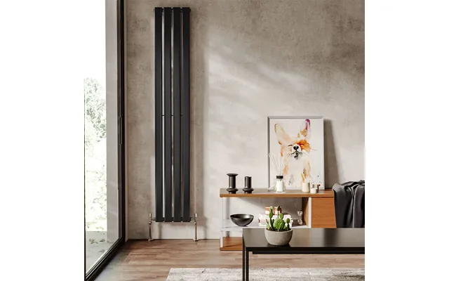H180cm Vertical Single Panel Radiator Anthracite