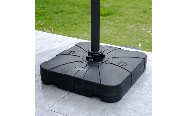 Roman Parasol Square Base Stand Water Filled 100kg