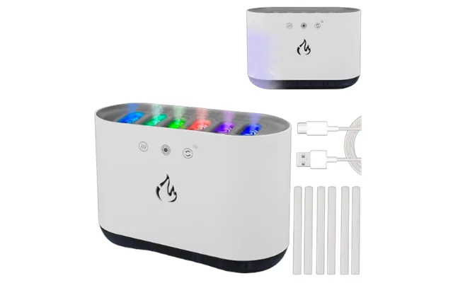 Air Humidifier & Aroma Diffuser With Rgb Led Light 900 Ml